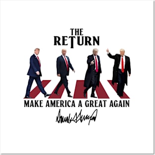 Donald Trump 2024 Take America Back Election - The Return Posters and Art